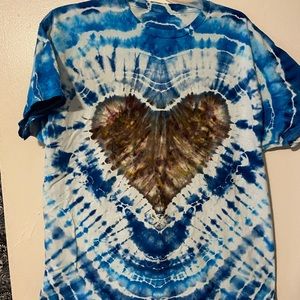 Tie dye t shirt Hanes Size XL